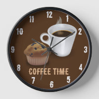 Kaffeezeit Küchenuhr