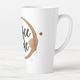 Kaffeezeit Latte Tasse