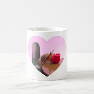 Kaffeezeit mit Schnecke Kaffeetasse