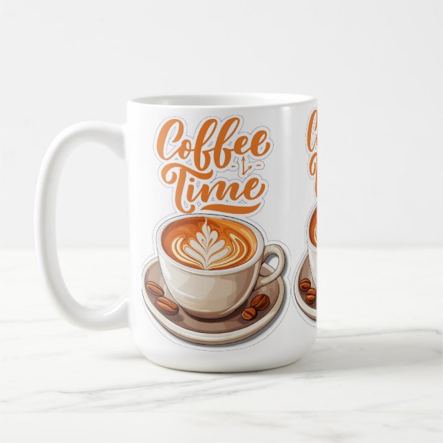 KAFFEEZEIT-TASSE KAFFEETASSE (Links)