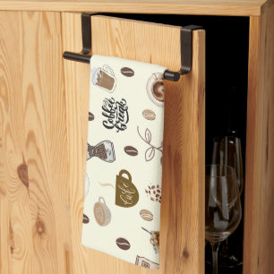 Kaffeezeit Vintages Küchentuch