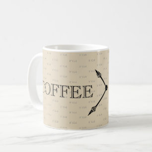 Kaffeezeitmuster Kaffeetasse