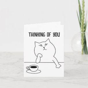 KAFFEKATZE, DENKEN SIE, NOTECARDS