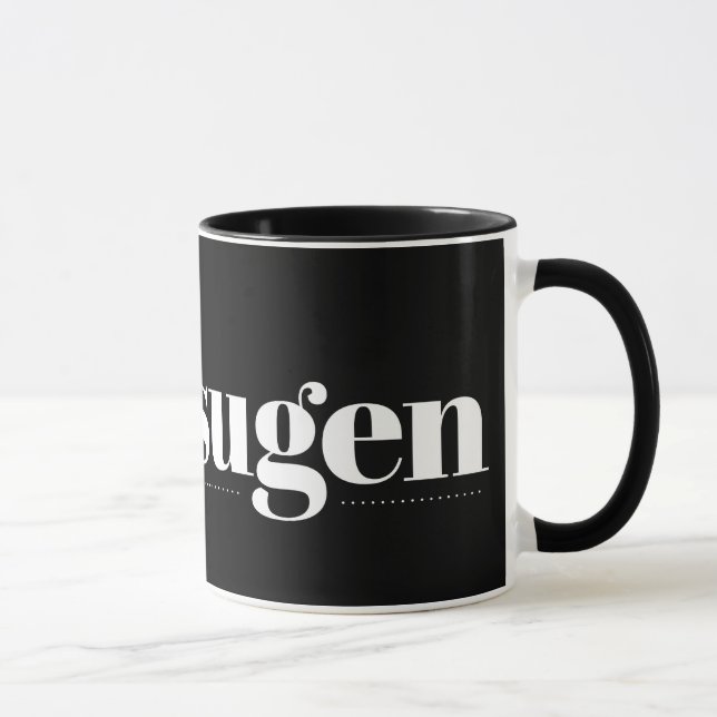 Kaffesugen Black-Tasse Tasse (Rechts)