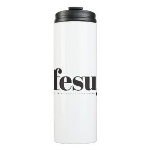 Kaffesugen Black und White Thermal Tumbler Thermosbecher