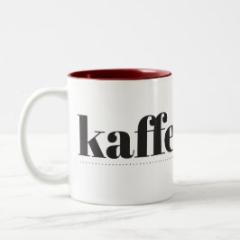 Kaffesugen Zwei-Töne-Kaffee-Tasse Zweifarbige Tasse