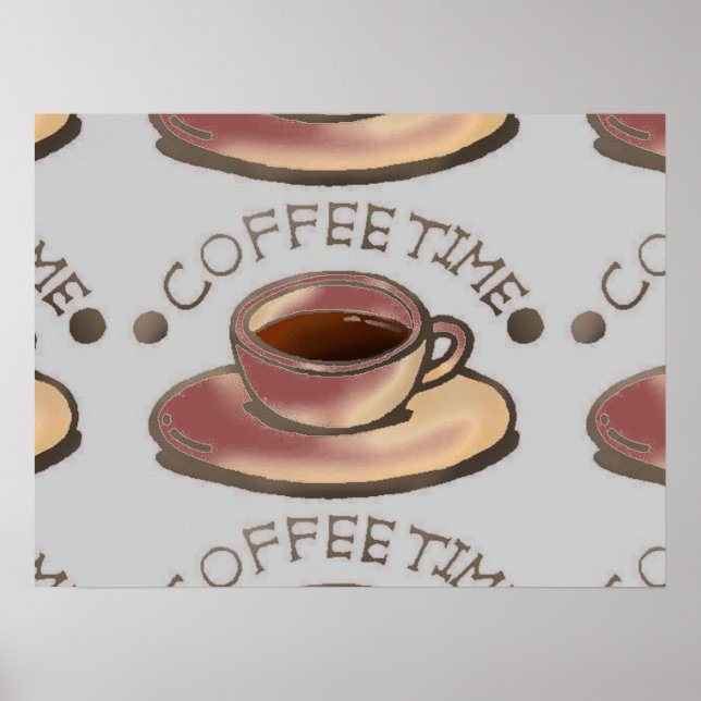 KAFFETIME ART POSTER (Vorne)