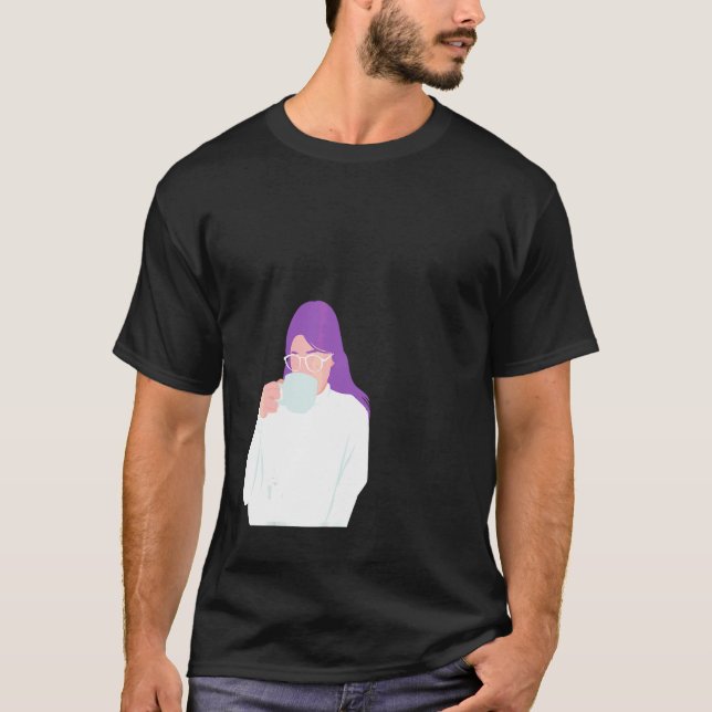 Kaffezeit  Am besten für sie oder ihn T-Shirt (Vorderseite)