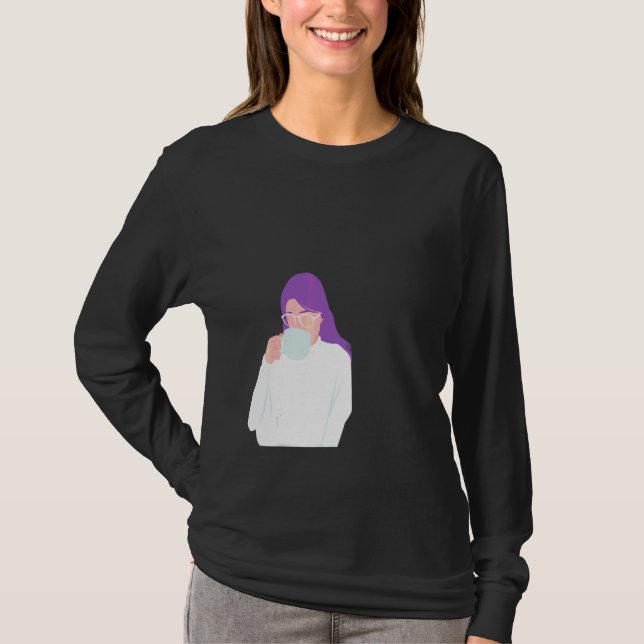 Kaffezeit  Am besten für sie oder ihn T-Shirt (Vorderseite)