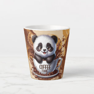 Kaffezeit, süßer Panda Milchtasse