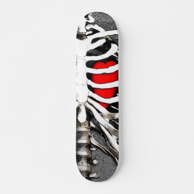 Käfigherz Skateboard (Vorne)