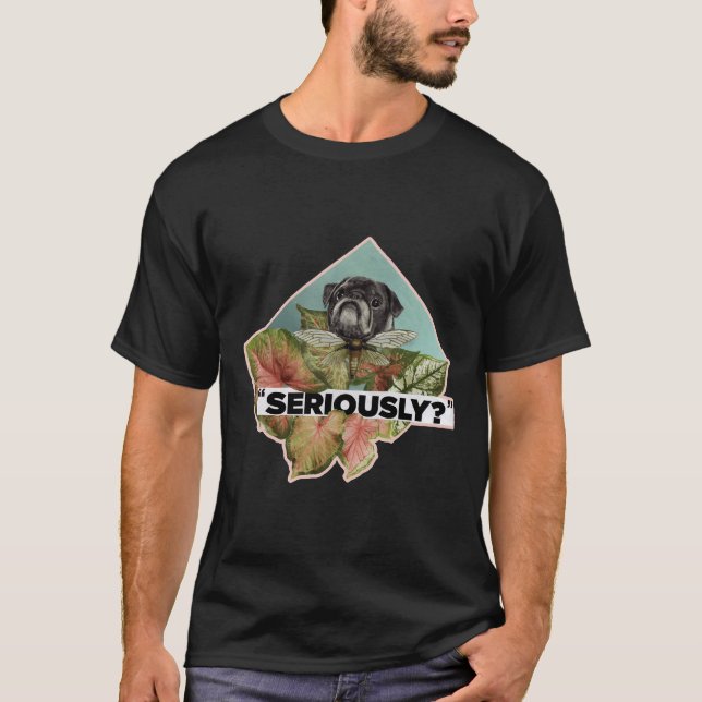 Kafka der Mops Classic T - Shirt 875 (Vorderseite)