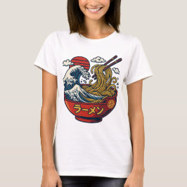 Kaganawa Wave Ramen T - Shirt | Japanisch Streetwe