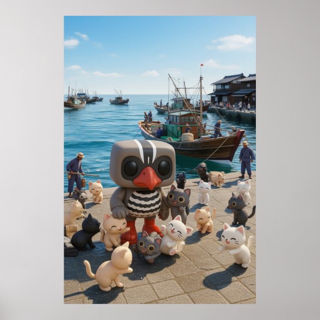 Kagu bei Tashirojima (Inspiration) Poster (Vorne)