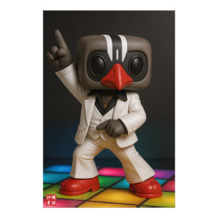 Kagu Samstagabend Fieber Parody Fotodruck