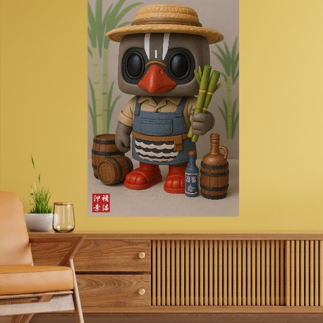 Kagu Satokibi Poster (Wohnzimmer 2)