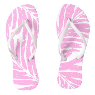 Kahanu Garden Hawaiian Palm Blätter Flip Flops