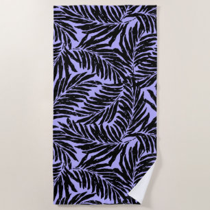 Kahanu Garden Hawaiianische Palmwedel - Lavendel Strandtuch