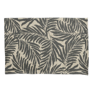 Kahanu Palms Hawaiian Linen Texture Kissenbezug