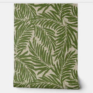 Kahanu Palms Hawaiianische Imitate Linen Texture- Tapete