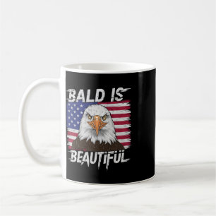 Kahl Ist Schön Patriotische Männer Frauen Lustiger Kaffeetasse