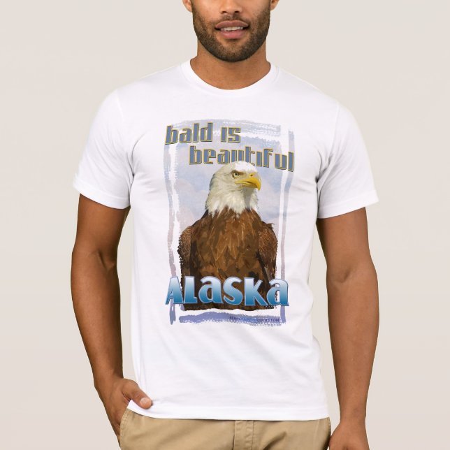 Kahl ist schön T-Shirt (Vorderseite)