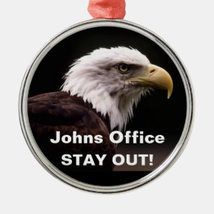 Kahler Adler bleibe heraus Ornament Aus Metall