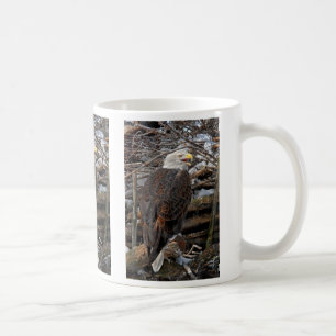 Kahler Adler durch Snowy-Nest-Tasse Kaffeetasse