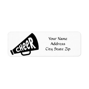 **KÄHLER ODER CHEERLEADER** ADRESSE-ETIKETT