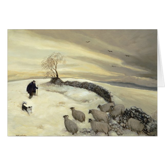 Kahler Wintertag (Vorderseite (Horizontal))