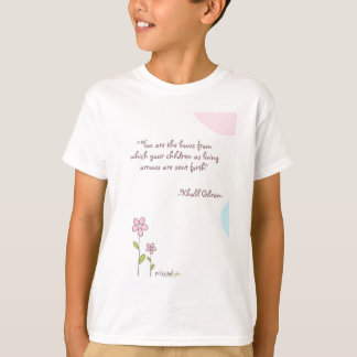 Kahlil Gibran Zitat scherzt T-Shirts