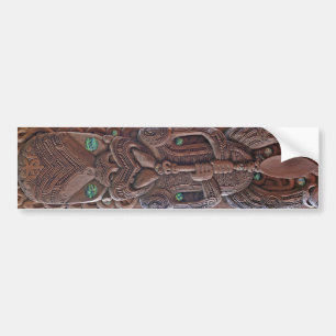 Kahungunu maori découpant - autocollant