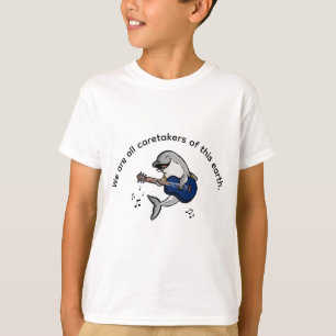 Kai Dolphin: Erdbetreuer T-Shirt für Kinder