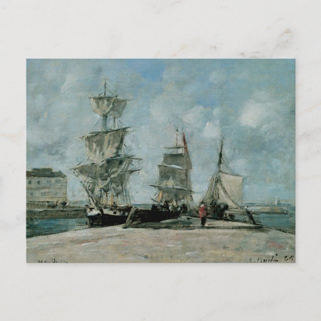 Kai von Honfleur Postkarte (Vorderseite)