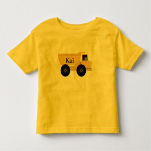 Kai Yellow Dump Truck T - Shirt