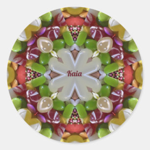 KAIA EASTER CANDY ~ RUNDER AUFKLEBER