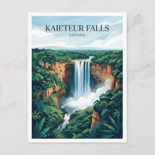 Kaieteur Falls Potaro-Siparuni Guyana Postkarte
