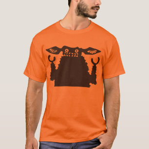 Kaiju Monster-lustiger Ohr-T - Shirt