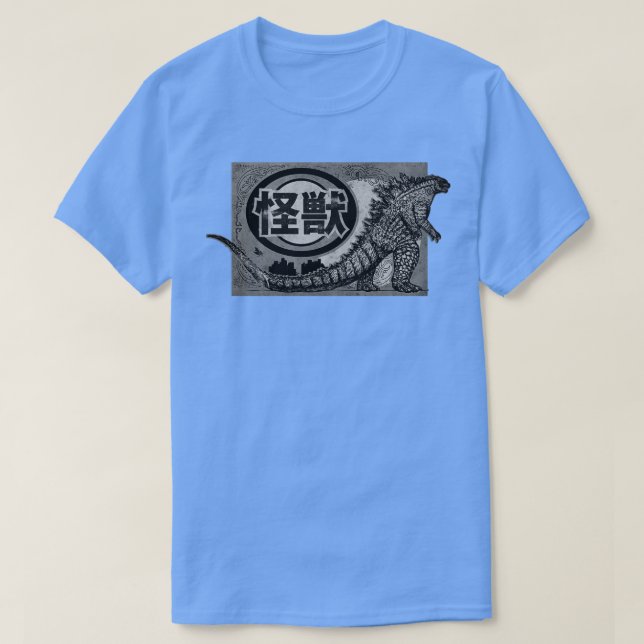 KaijuPostcard T-Shirt (Design vorne)