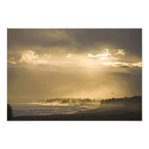 Kaikoura, Neuseeland. Kaikoura ist bekannt für Fotodruck