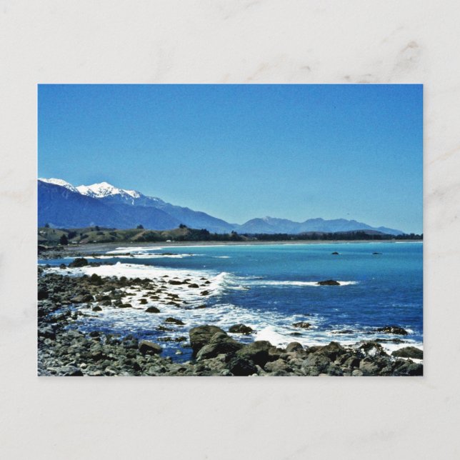 Kaikoura Range, Südinsel Postkarte (Vorderseite)