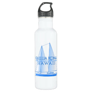 Kailua Kona Coastal Nautical Sailing Sailor Edelstahlflasche