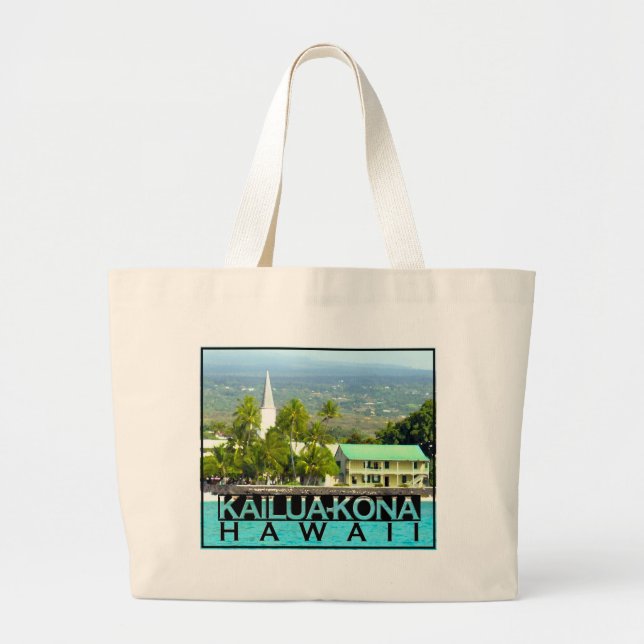 Kailua-Kona Jumbo Stoffbeutel (Vorne)