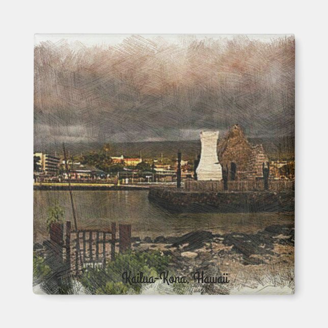 Kailua-Kona Magnet (Vorne)