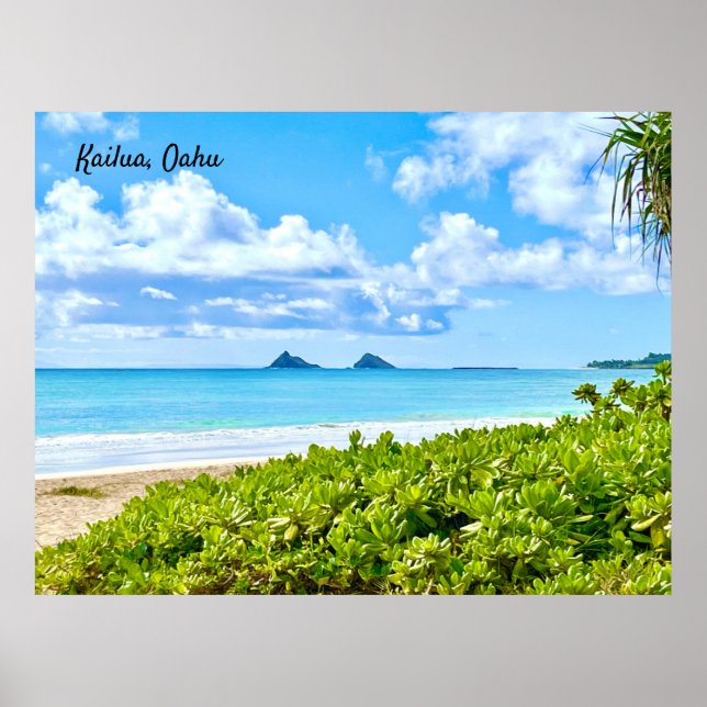 Kailua, Oahu Poster (Vorne)