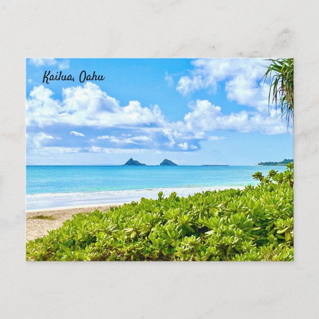 Kailua, Oahu Postkarte (Vorderseite)