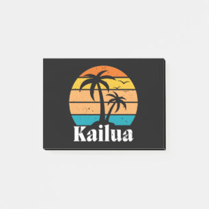 Kailua Retro Vintag Post-it Klebezettel