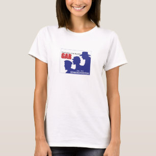 KAIMANFISCH Sesquicentennial das zivile T-Shirt