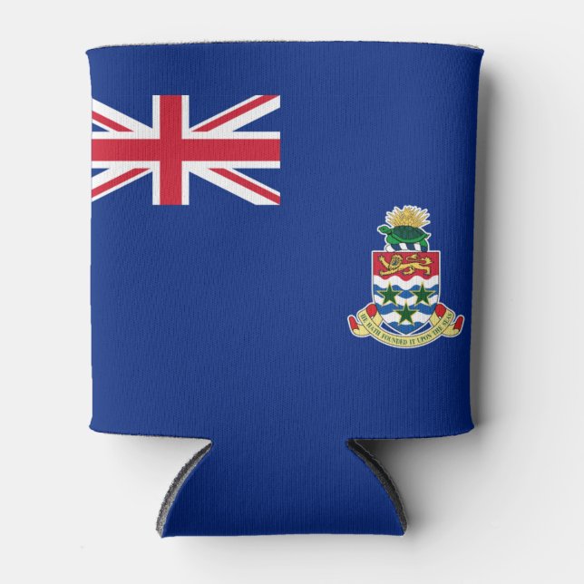 Kaimaninseln-Flagge Cooler Dosenkühler (Vorderseite)