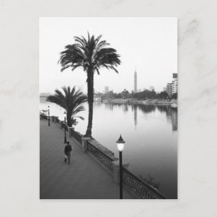 Kairo Ägypten, entlang des Nils Postkarte